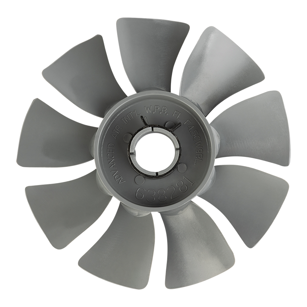 Thomas 2650 und 2660 Grauer Ventilator - 3/4