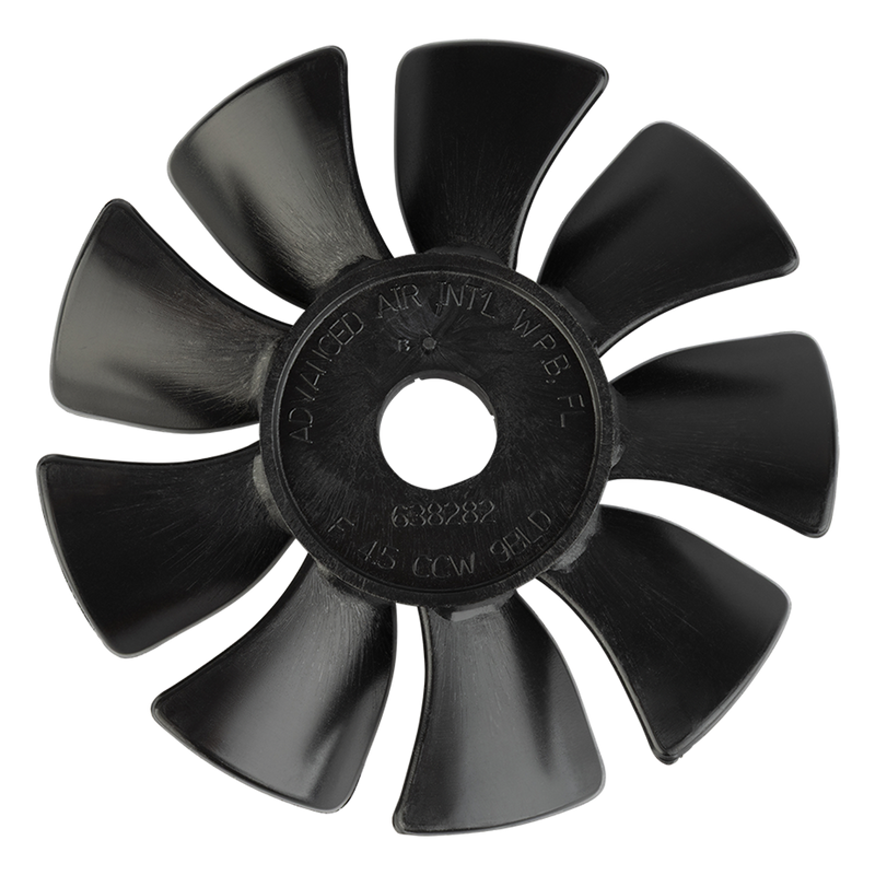Thomas 2650 und 2660 Schwarzer Lüfter - 3/4"-Welle 638282