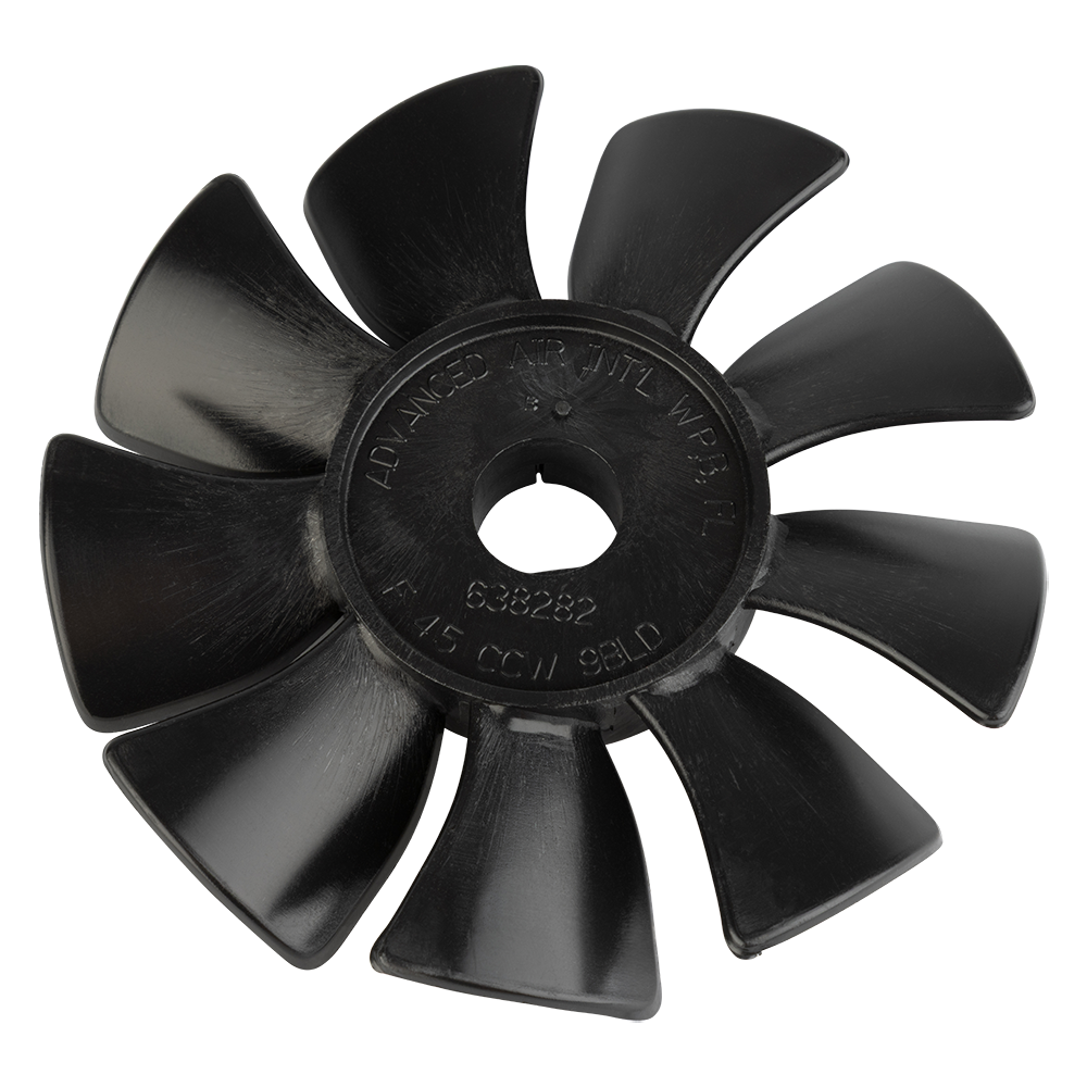Thomas 2650 und 2660 Schwarzer Ventilator - 3/4