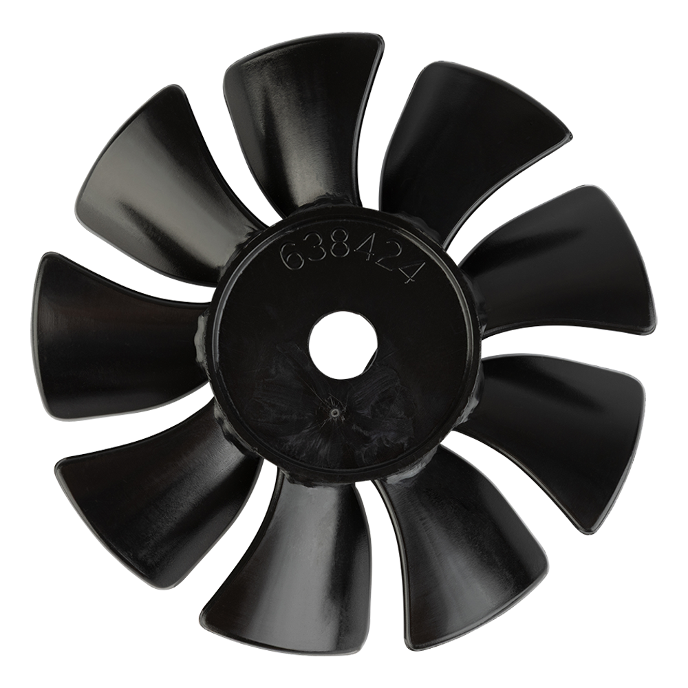 Thomas 2650 und 2660 Schwarzer Ventilator - 1/2